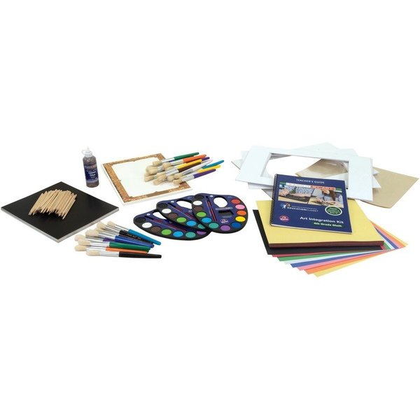 Learn It By Art&Trade Art Integration Kit, Grade 4, 12-3/5"Wx19-1/4"Lx3-1/2"H, MI PAC100107